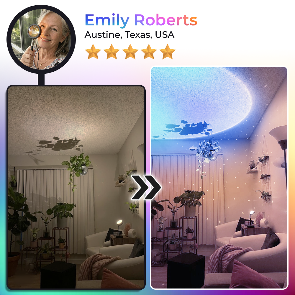 Novalorocosh® Sunset Projector Lamp