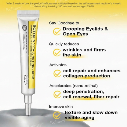 Wrinkle-Lift⬆️ Botox & Vita A Retinol Shot Tightening cream