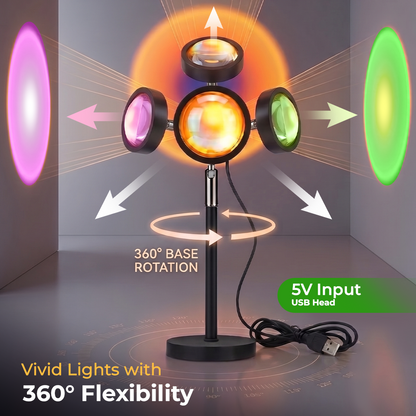 Novalorocosh® Sunset Projector Lamp