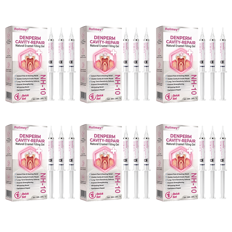 Rolimey® DenPerm : gel de restauration de l'émail naturel pour la réparation des caries