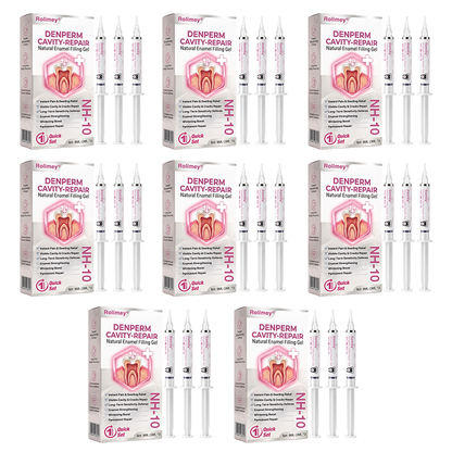 ⭐️Rolimey® DenPerm : gel de restauration de l'émail naturel pour la réparation des caries