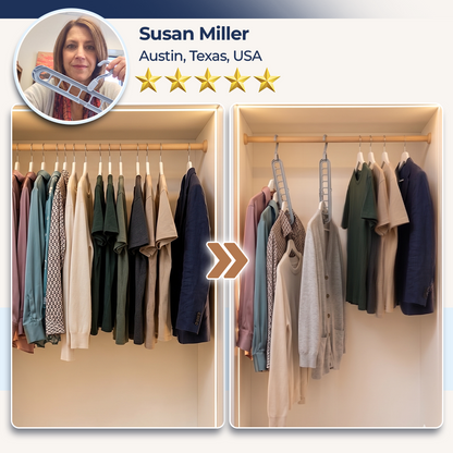 Momokee® 9-Tier Space Saving Hanger Organizer