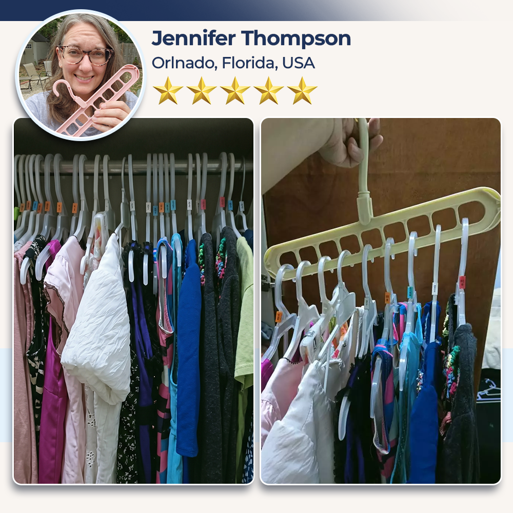 Momokee® 9-Tier Space Saving Hanger Organizer