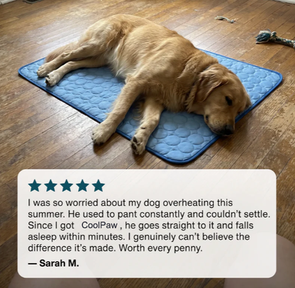⭐️Novalorocosh® CoolPaw Self-Cooling Mat for Dogs & Cats