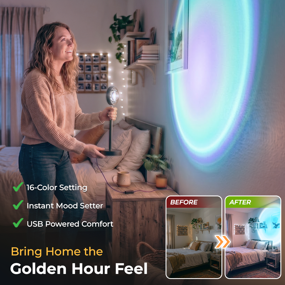 Novalorocosh® Sunset Projector Lamp