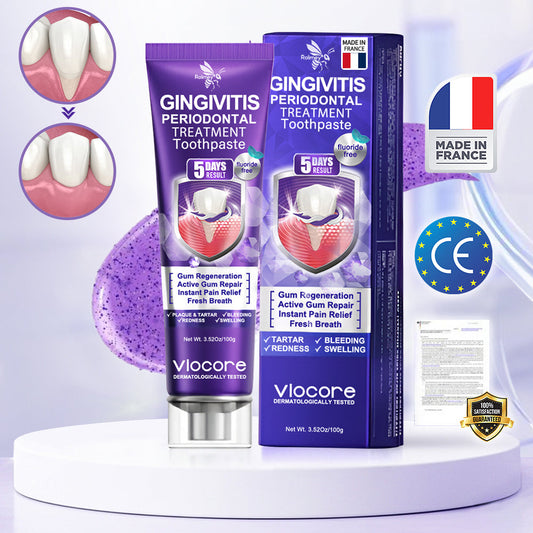 Dentifrice thérapeutique Rolimey® VioCore au venin d’abeille contre la gingivite et la parodontite
