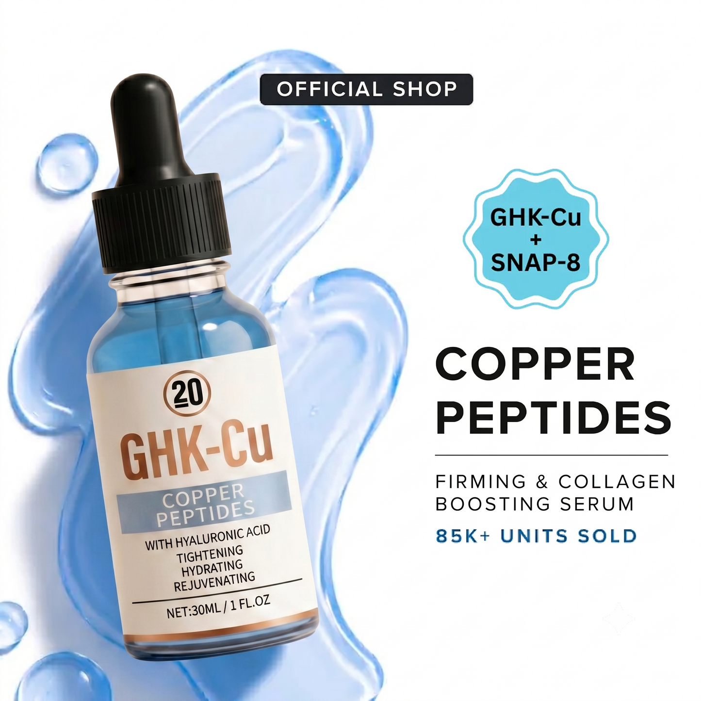 Novalorocosh® GHK Cu Peptide Matrixyl Pro Aging Serum