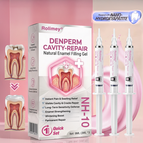 Rolimey® DenPerm : gel de restauration de l'émail naturel pour la réparation des caries